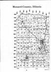 Menard County Index Map 1, Sangamon and Menard Counties 1999